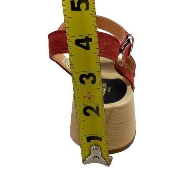 NWT Swedish Hasbeens New Braided Sandals 39 / 9 Rost Rust Suede Leather - Picture 9 of 11